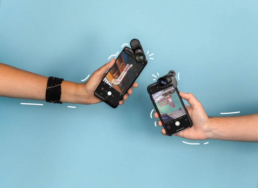 Up your smartphone photography game with Olloclip's new universal clip-on lenses 4