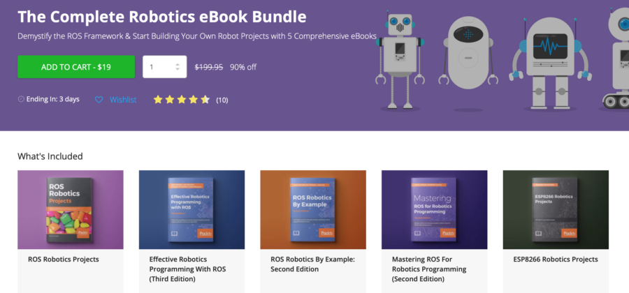 [TA Deals] Learn to build your own robot with the Complete Robotics eBook Bundle (90% off) 3