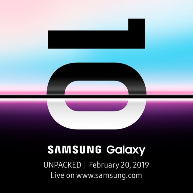 It's official: Samsung to launch Galaxy S10 at Unpacked event in San Francisco on February 20 4