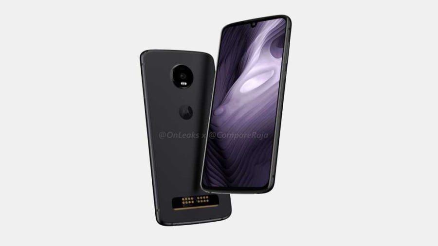 Leaked Moto Z4 Play renders reveal it will maintain Moto Mods, surprisingly 3