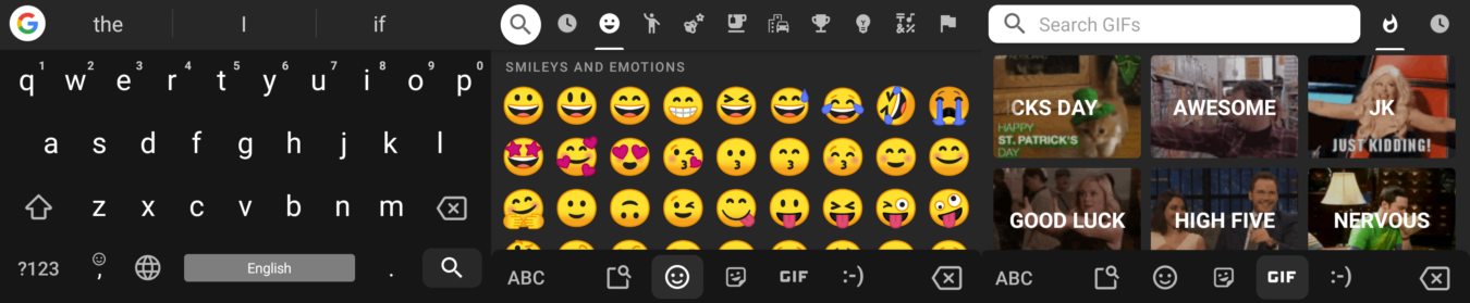 GBoard update featuring UI improvements and clipboard available 3