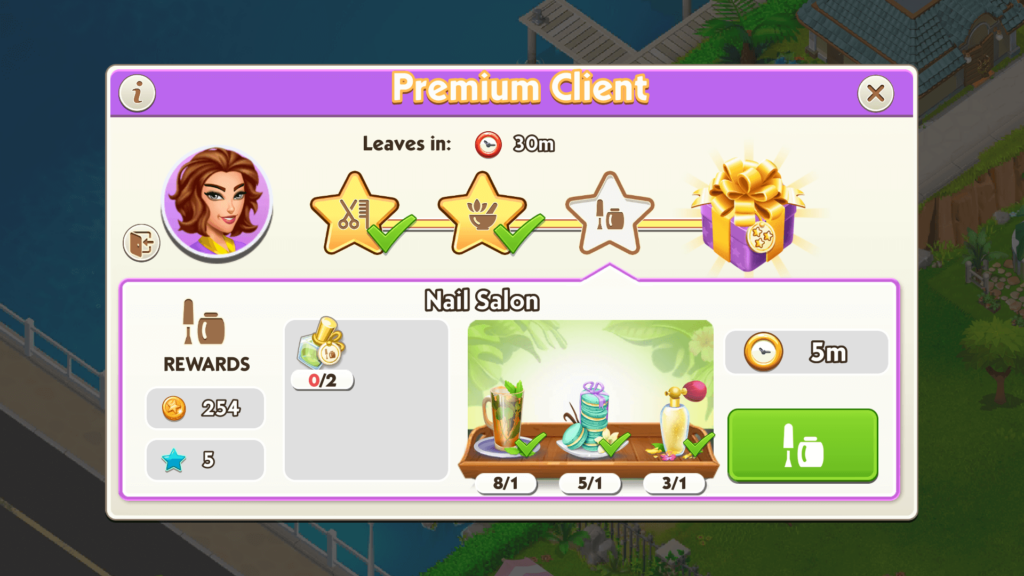 Premium Client Window