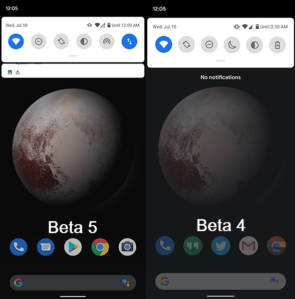 Penultimate Android Q Beta reaching Pixels with messy gestures and tweaks 6