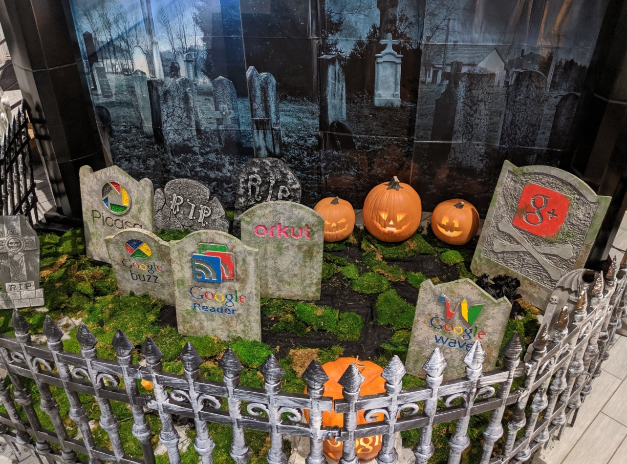 Google celebrates Halloween by mocking those that pine for its dead apps 3