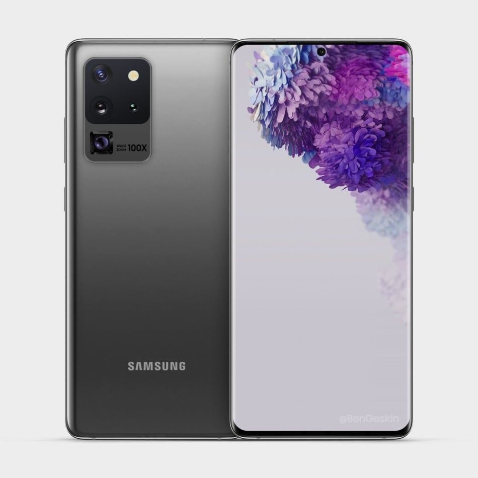 Galaxy S20 Ultra Render