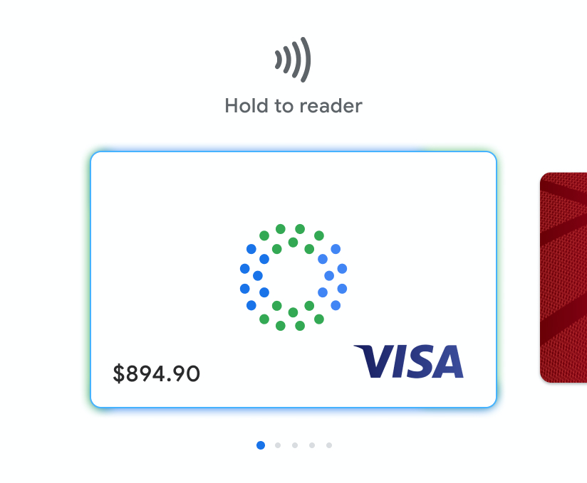 Google Pay virtual card