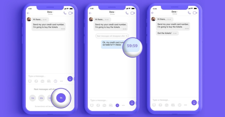 Disappearing Messages