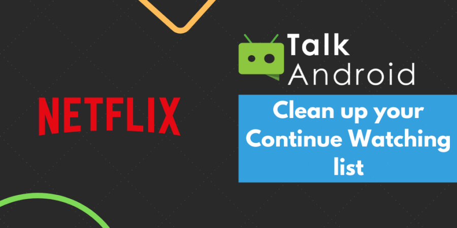 How to remove shows from Netflix Continue Watching queue