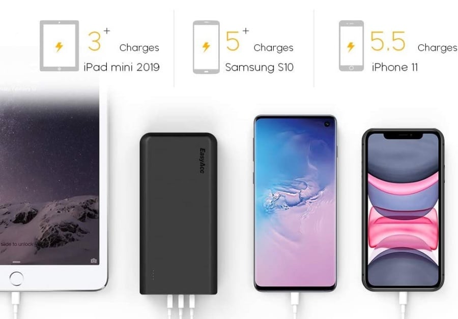 [Deal] Grab this EasyAcc 26,000mAh Power Bank for just $22.49 and save 50% 5