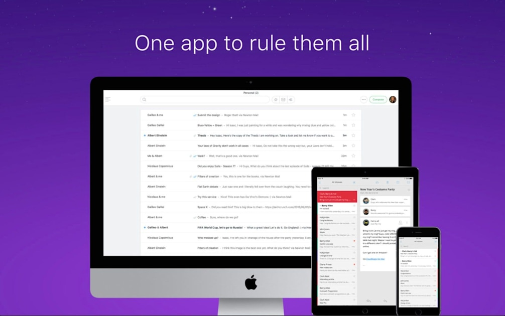 Newton Mail apps