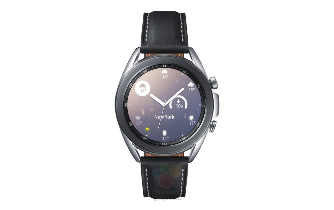 Official specs and renders leak for Samsung's slim n' sleek Galaxy Watch3 5