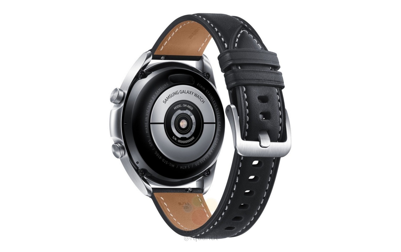 Official specs and renders leak for Samsung's slim n' sleek Galaxy Watch3 10