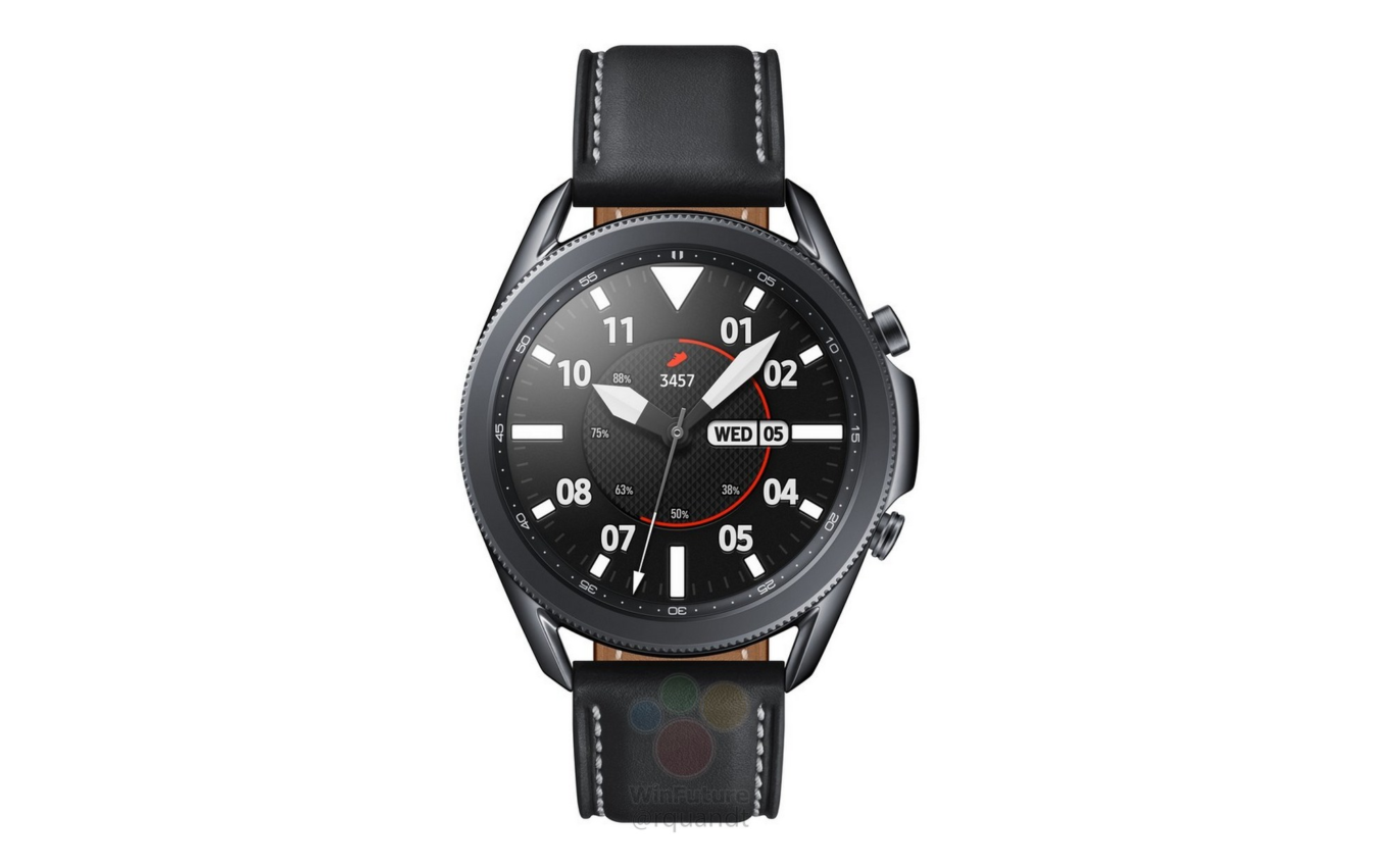 Official specs and renders leak for Samsung's slim n' sleek Galaxy Watch3 8