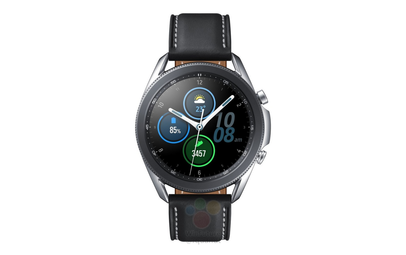 Official specs and renders leak for Samsung's slim n' sleek Galaxy Watch3 7