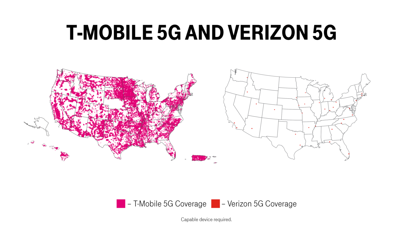 T-Mobile has the world’s first standalone 5G network and celebrated with a dazzling drone display 5