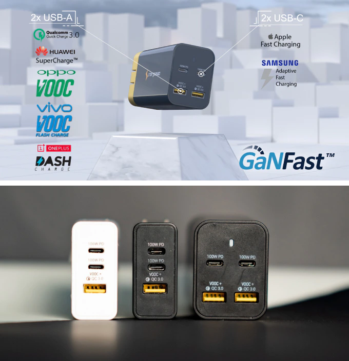 Chargeasap's insanely small Omega 100W & 200W GaN USB-C chargers will charge almost anything 6
