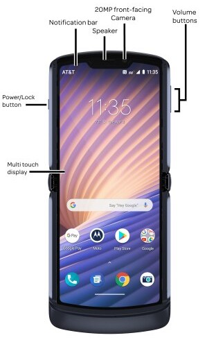 Latest leak points to both AT&T and T-Mobile stocking the upcoming Motorola Razr 5G 5