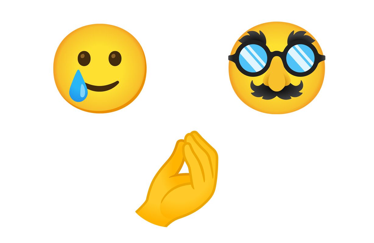 Android 11 has 117 new emojis so you don't have to type out a message 8