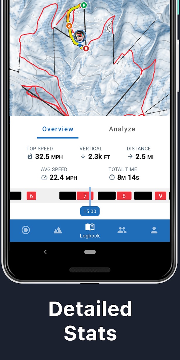 The Slopes Ski and Snowboard tracking app jumps into the Play Store with stats galore 12