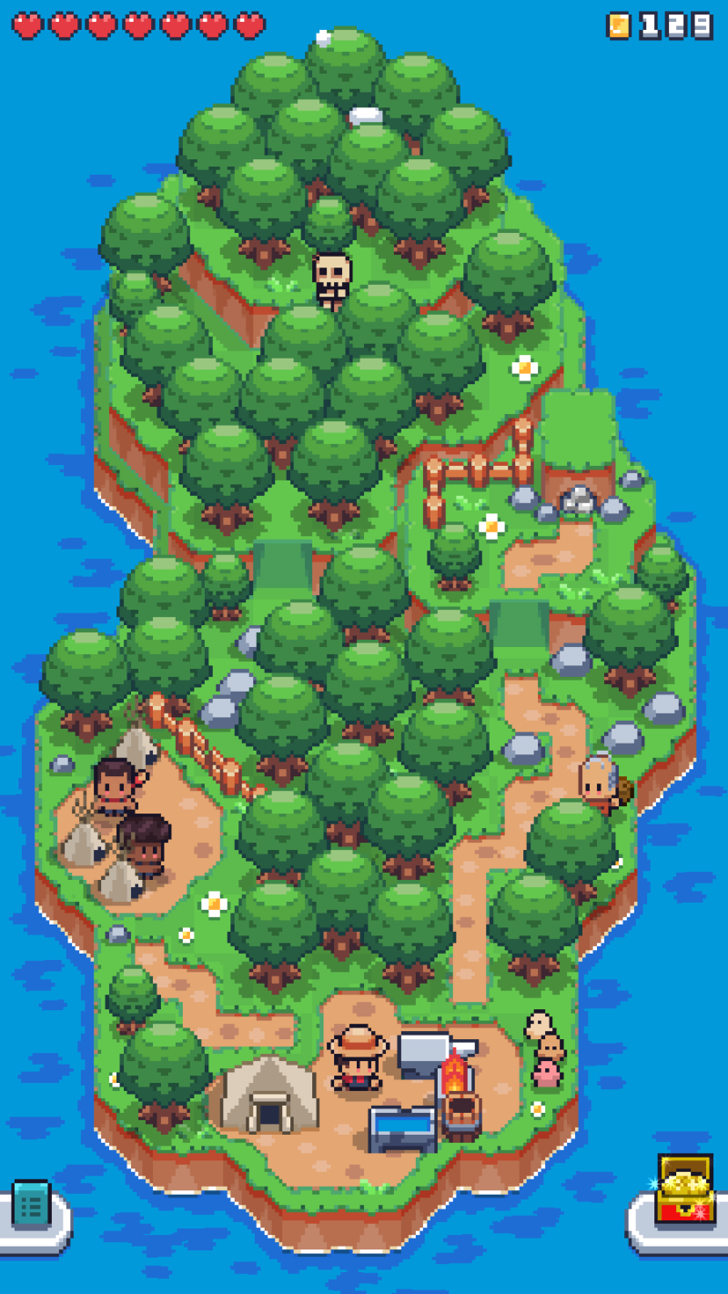 Tiny Island Survival