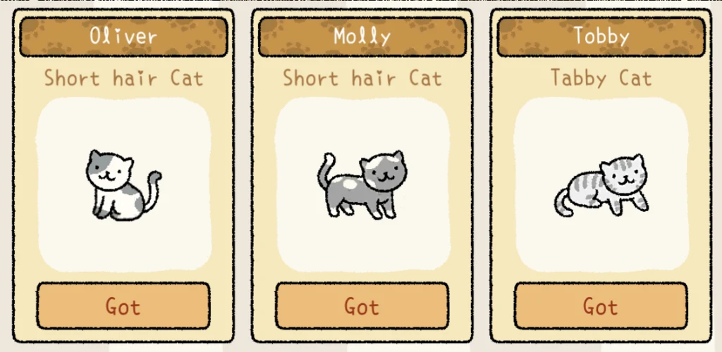 Oliver, Molly and Tobby