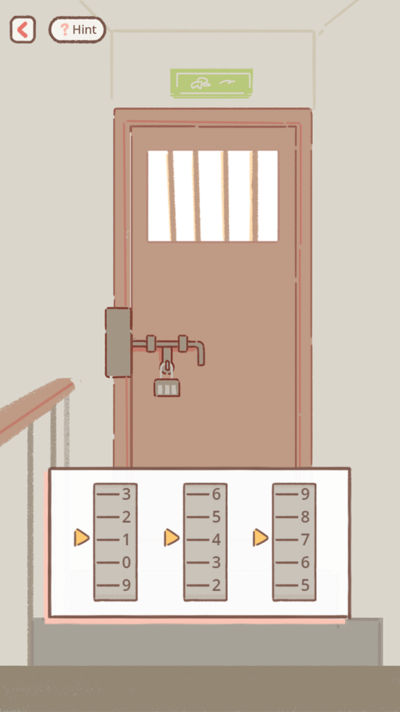 Door lock puzzle