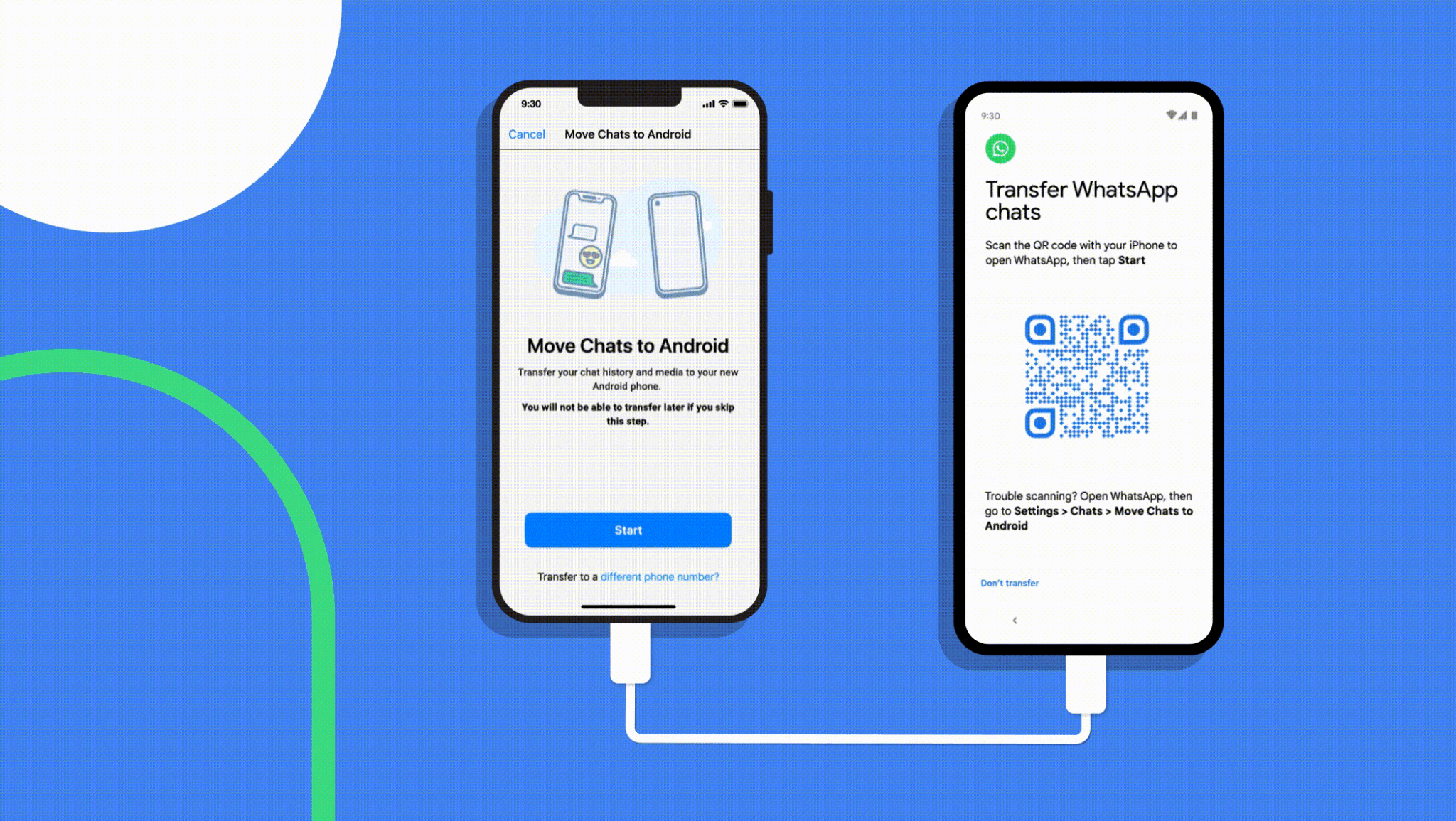 You can now transfer your WhatsApp chat from an iPhone to your shiny new Pixel 7