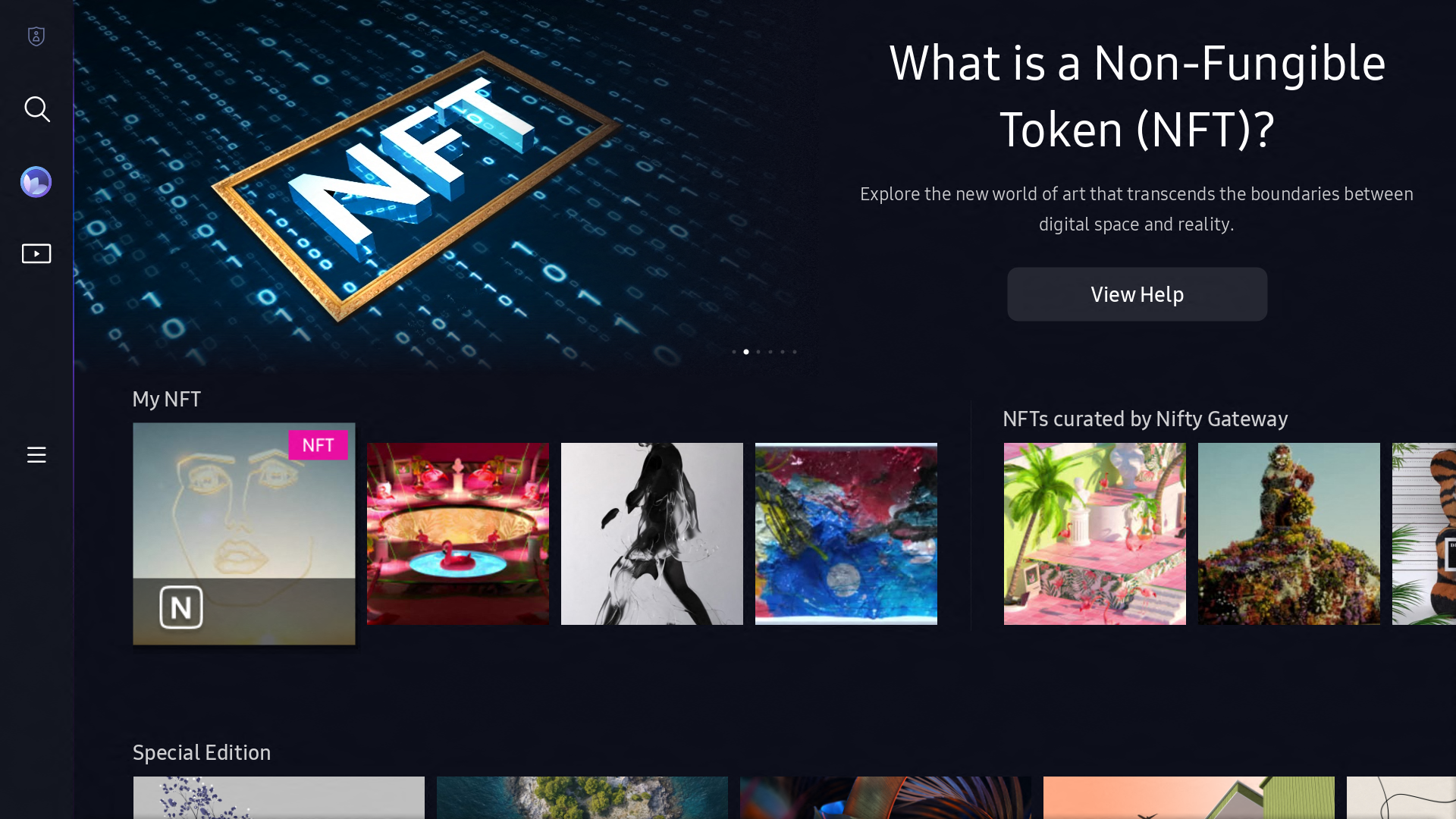 Samsung announces the incorporation of Non-Fungible-Tokens into its smart TVs 14
