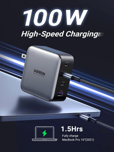 [Deal] Save $15 on UGreen's 100W USB-C Multiport GaN Charger 8
