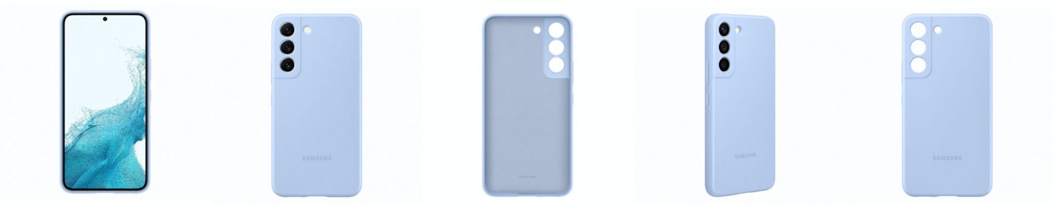 Renders of the official cases for Samsung's Galaxy S22 series have leaked 9