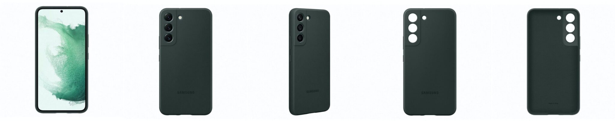 Renders of the official cases for Samsung's Galaxy S22 series have leaked 11