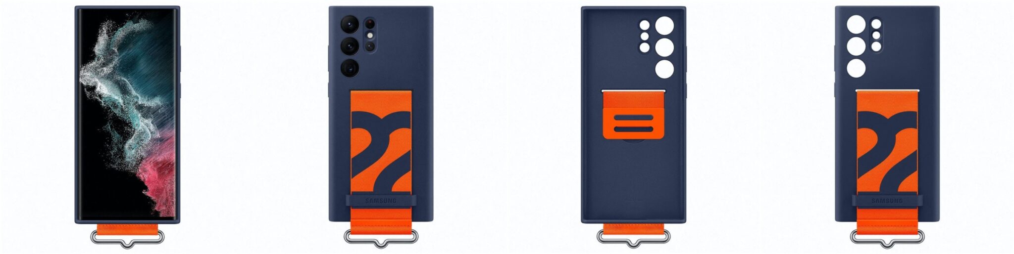 Renders of the official cases for Samsung's Galaxy S22 series have leaked 12