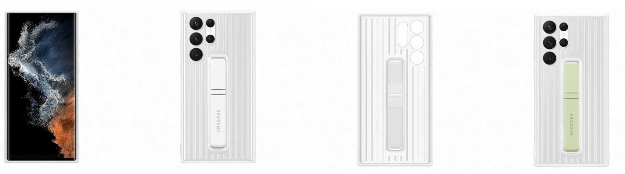 Renders of the official cases for Samsung's Galaxy S22 series have leaked 14