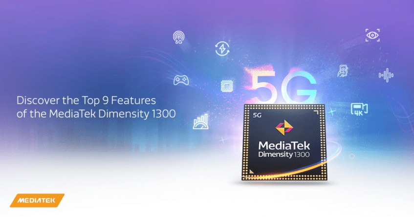 MediaTek quietly launches the 6nm Dimensity 1300 with 5G and AV1 hardware decoding 5