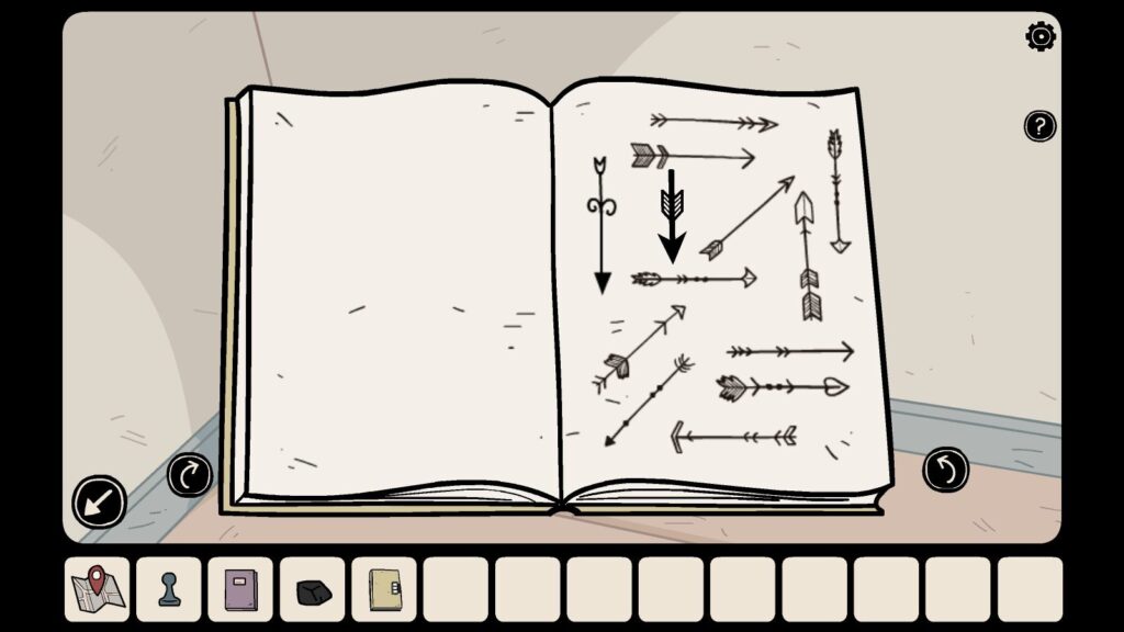 Pay attention to the hours and minutes position on the yellow book. 