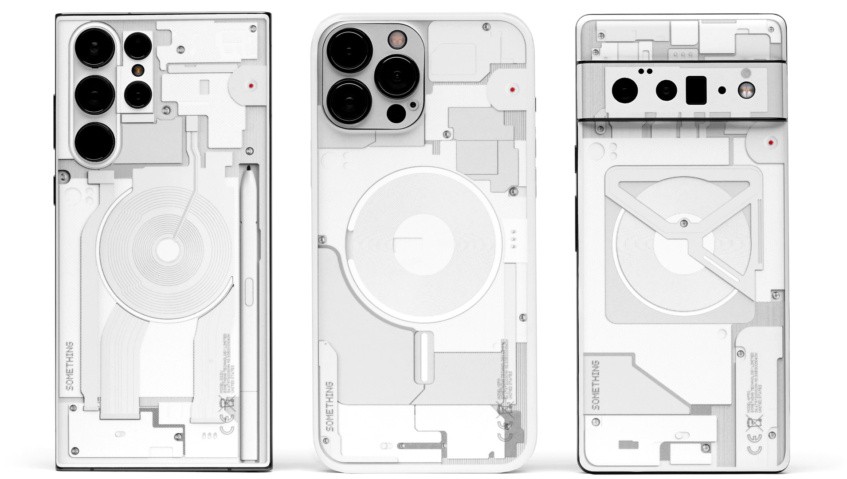 Turn your Galaxy S22 Ultra and Pixel 6 Pro in to Phone (1) clones with a little "Something" from Dbrand 4