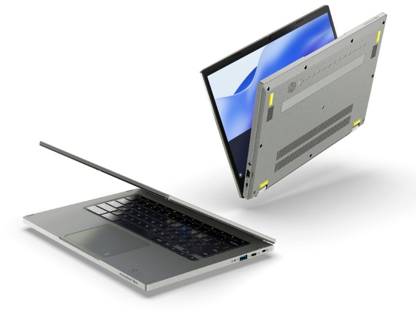 Acer's all-new Chromebook Vero 514 features an eco-friendly design, 12th Gen Intel chips, and fast-charging 6