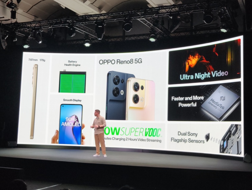 The OPPO Reno 8 5G and 8 Pro are official with high-refresh AMOLED displays and flagship Dimensity processors 9