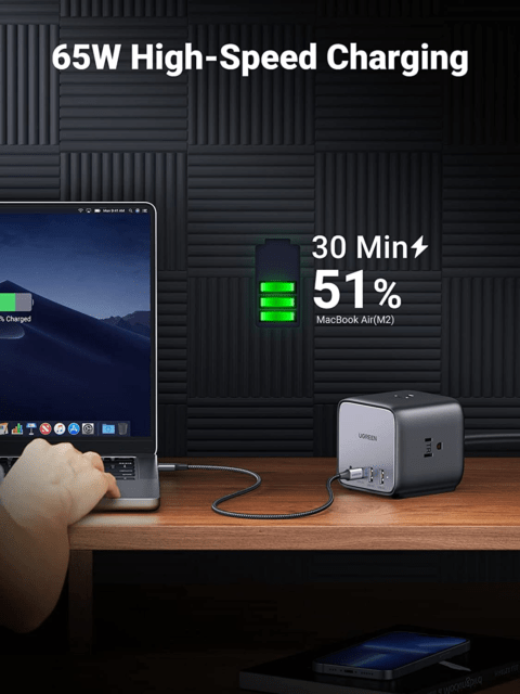 [Deal] Save $14 on Ugreen's 65W 7-in-1 DigiNest Charging Cube on Amazon 7