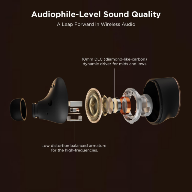 [Deal] Save $50 on the 1More EVO Noise Canceling Earbuds with Hi-Res Audio, Wireless Charging, and 28 Hour battery life 5