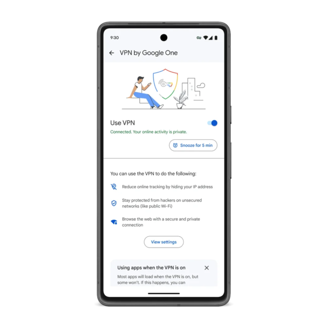 Google One plans to gain VPN and access to the new dark web report 5