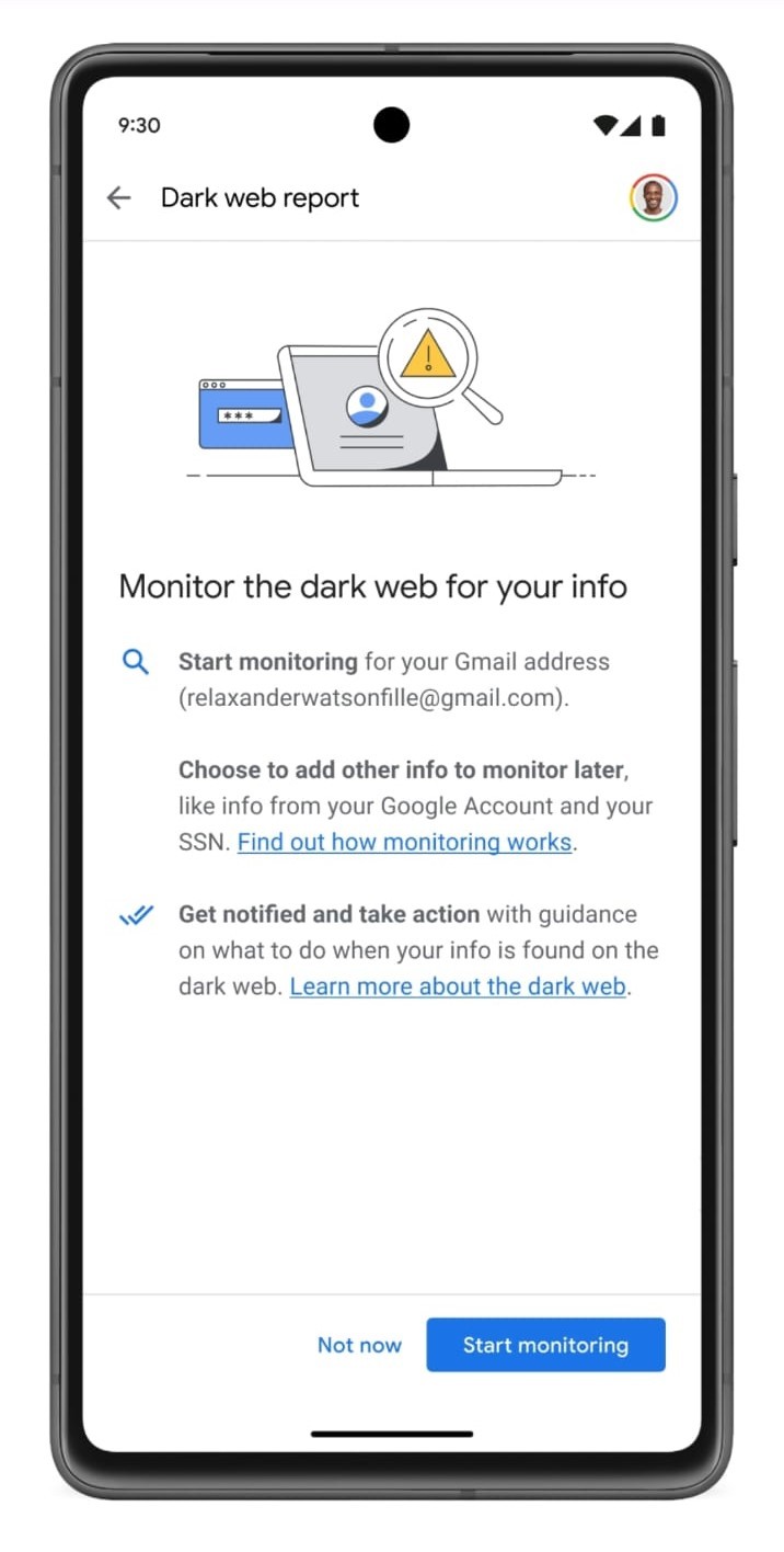 Google One plans to gain VPN and access to the new dark web report 6