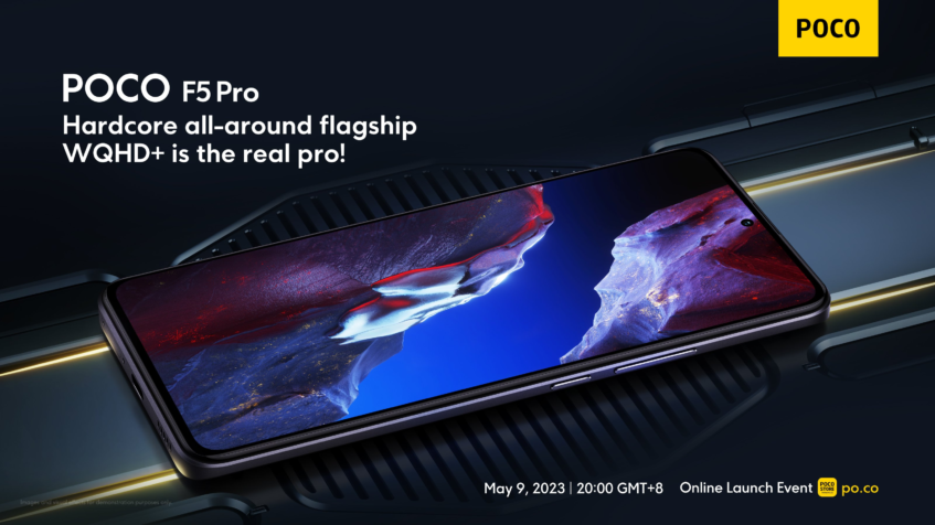 The Poco F5 Pro will be announced on May 9th 3