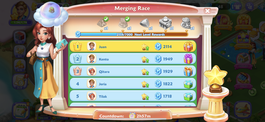 Merge Topia Hotel Tycoon - Walkthrough 16