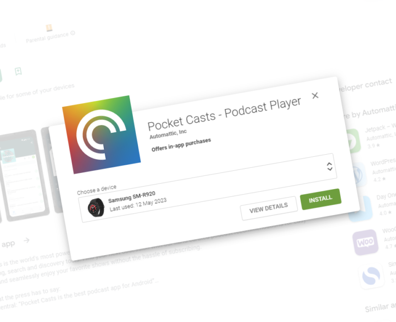 Popular podcast app Pocket Casts is now available for Wear OS in beta ...