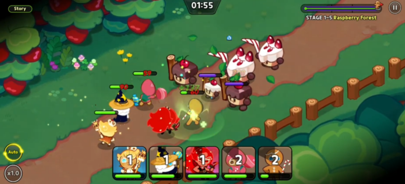 Cookie Run Kingdom: A delightful and addictive mobile game filled with charming cookie characters and exciting adventures.
