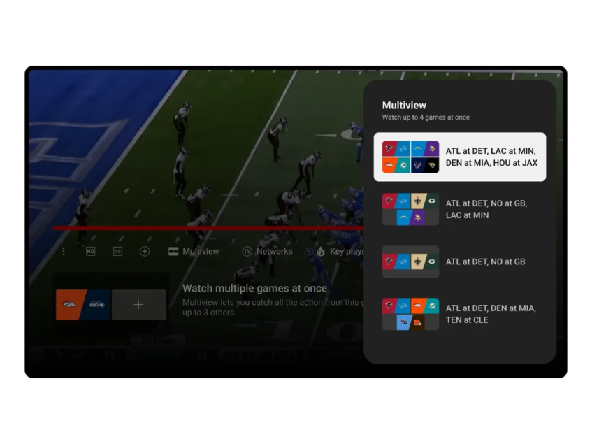[Updated with Student pricing] Get ready for the new NFL season with new features and payment plans for YouTube's Sunday Ticket 4