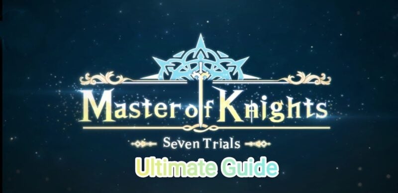 Master of Knights intro screen