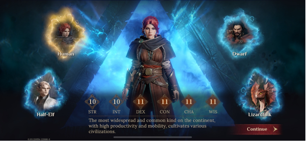 human in dragonheir