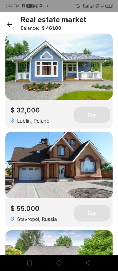 Photo showing cheaper estate housing options.